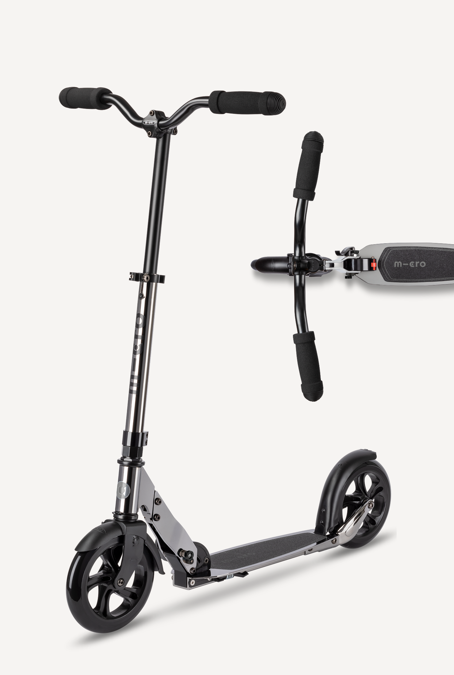 Micro Classic Black Neochrome Scooter