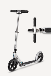 Micro Classic Matte Silver Scooter