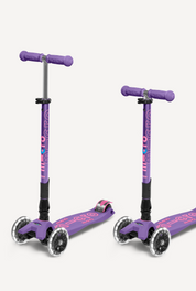Micro Maxi Foldable LED Scooter