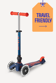 Micro Mini Foldable LED Scooter