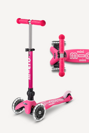 Micro Mini Foldable LED Scooter