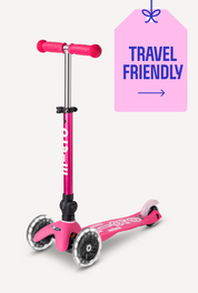 Micro Mini Foldable LED Scooter