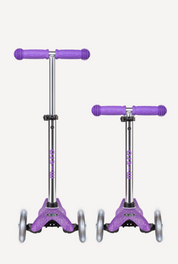 Micro Mini Glitter LED Scooter
