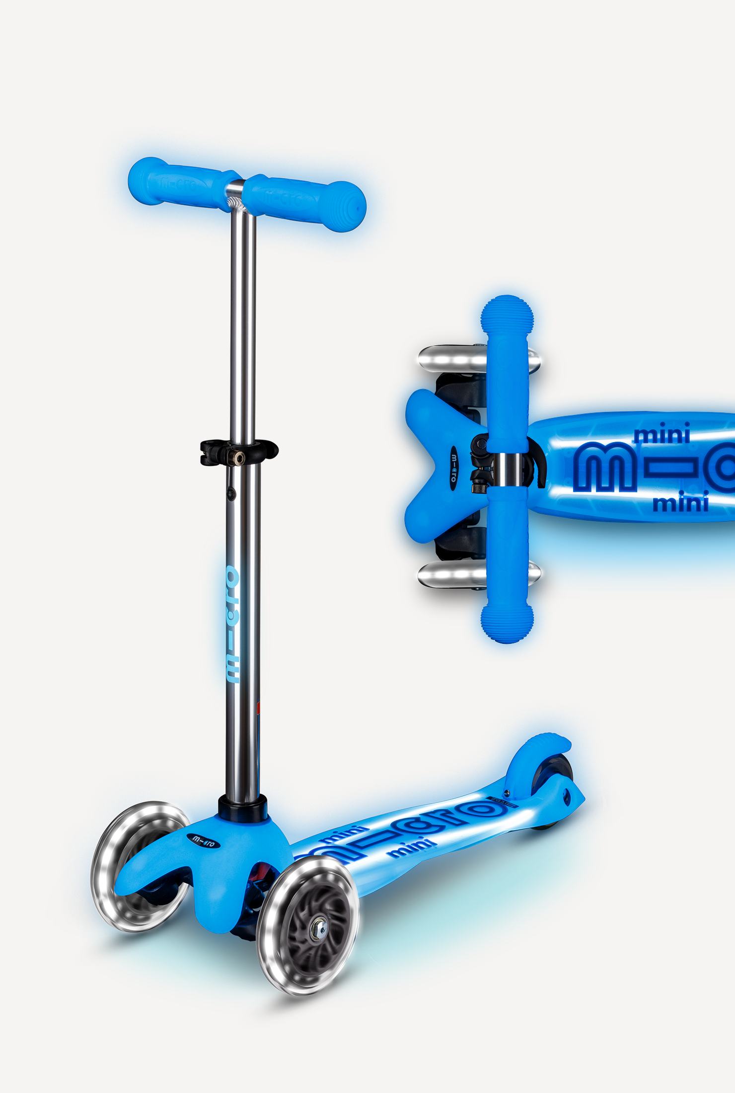 Warehouse Deals Micro Mini Glow Plus LED Scooter
