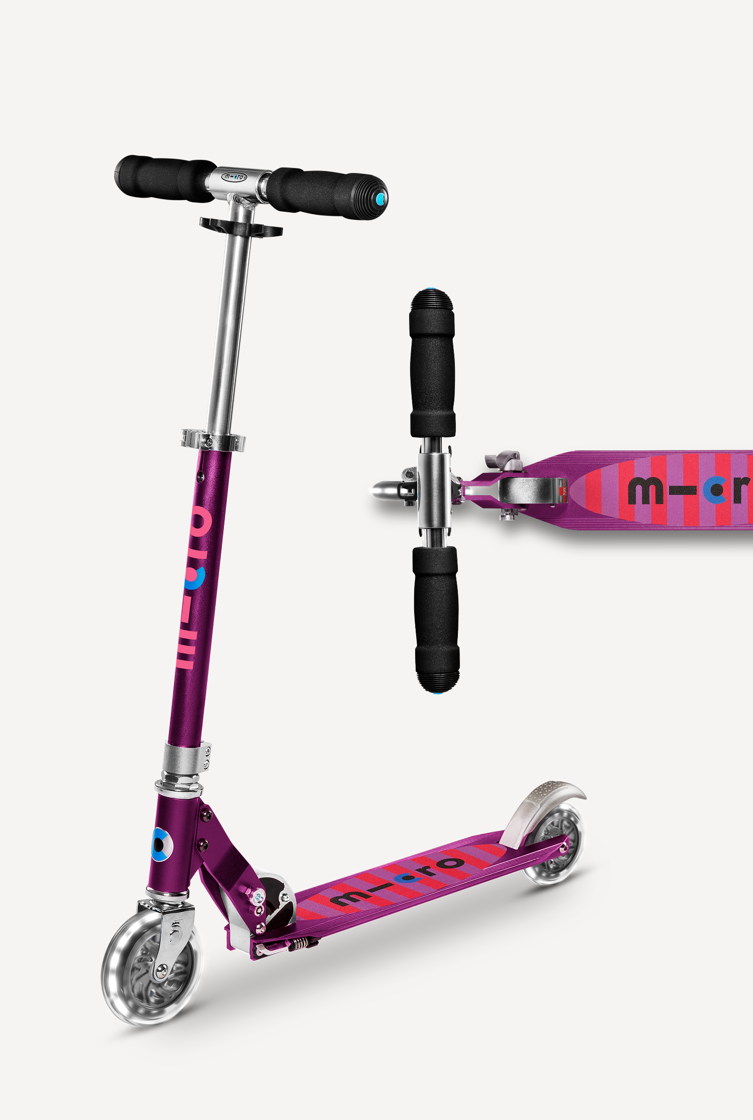 Micro Sprite LED Scooter | Two-Wheeled | Child + Teen