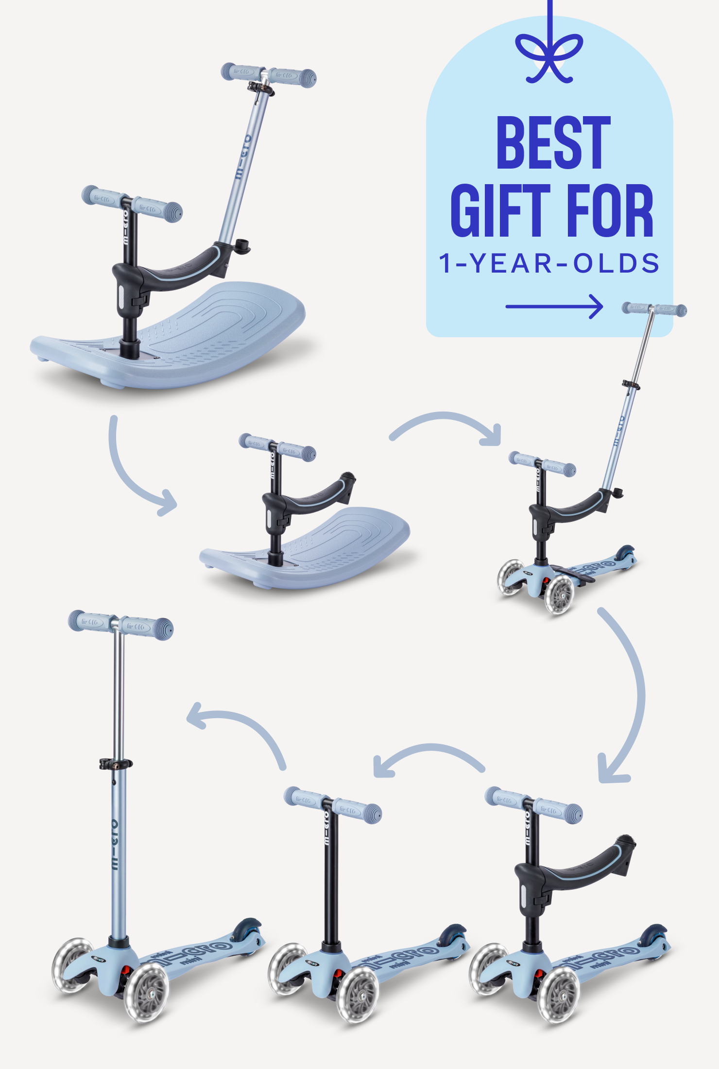 Micro Mini Rock & Go LED