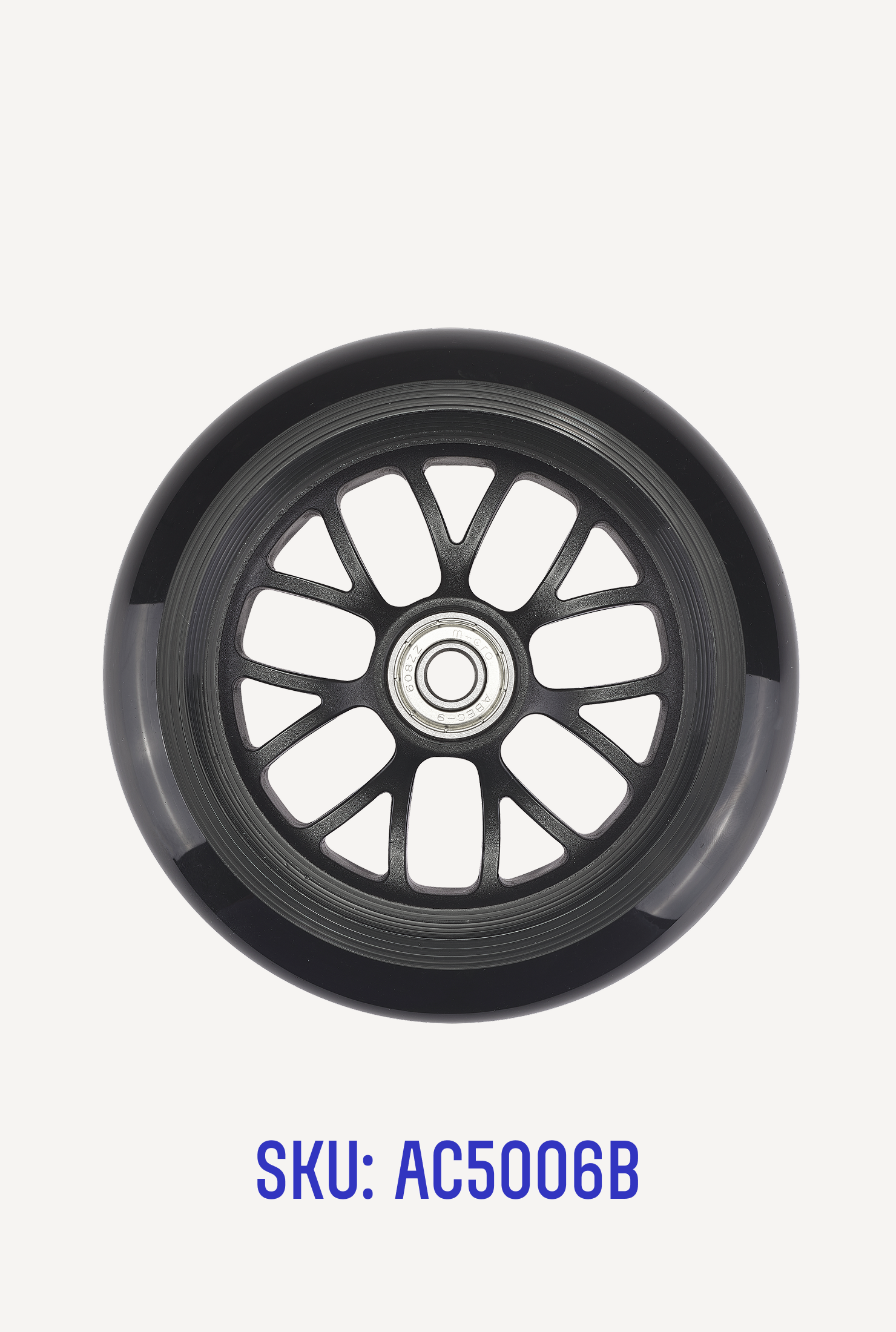 Parts: 120mm Black Front Wheel
