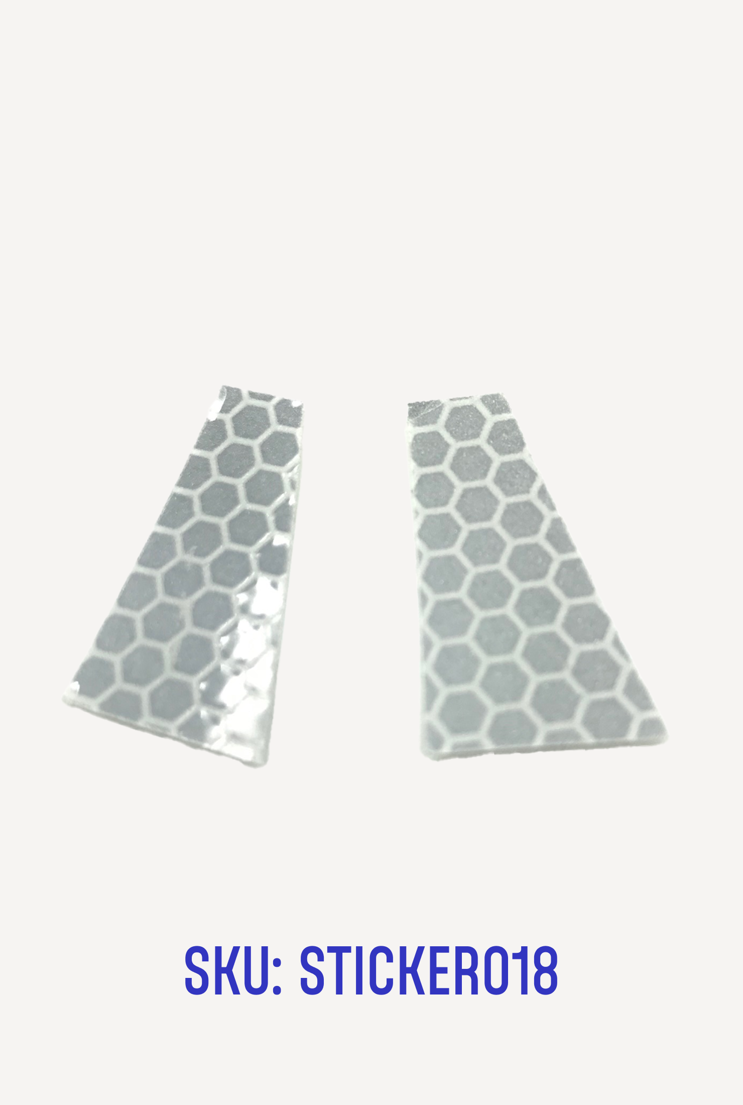 Parts: Reflective Stickers (2) for Rear of Mini & Maxi Deluxe