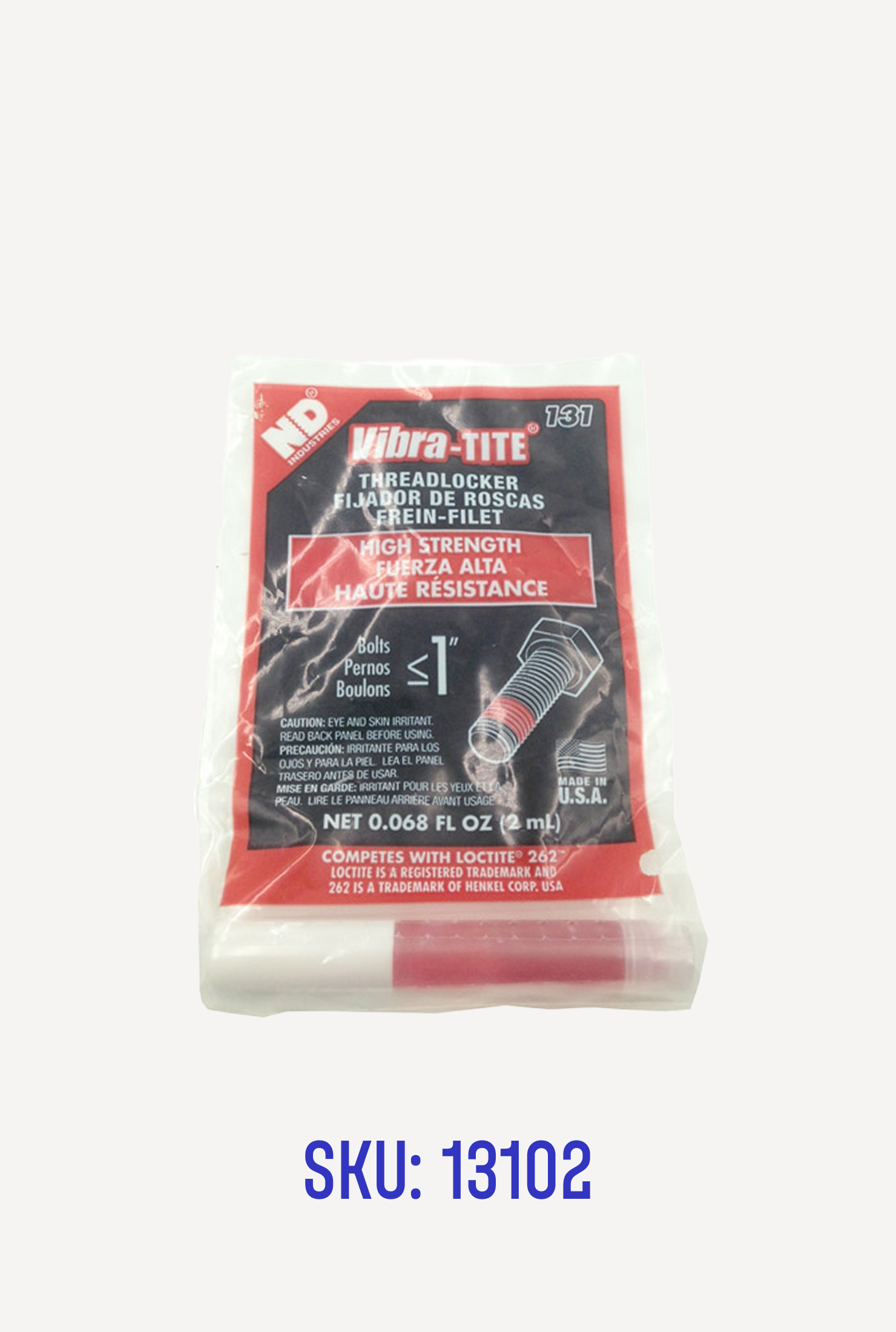 Parts: Single-Use Threadlocker