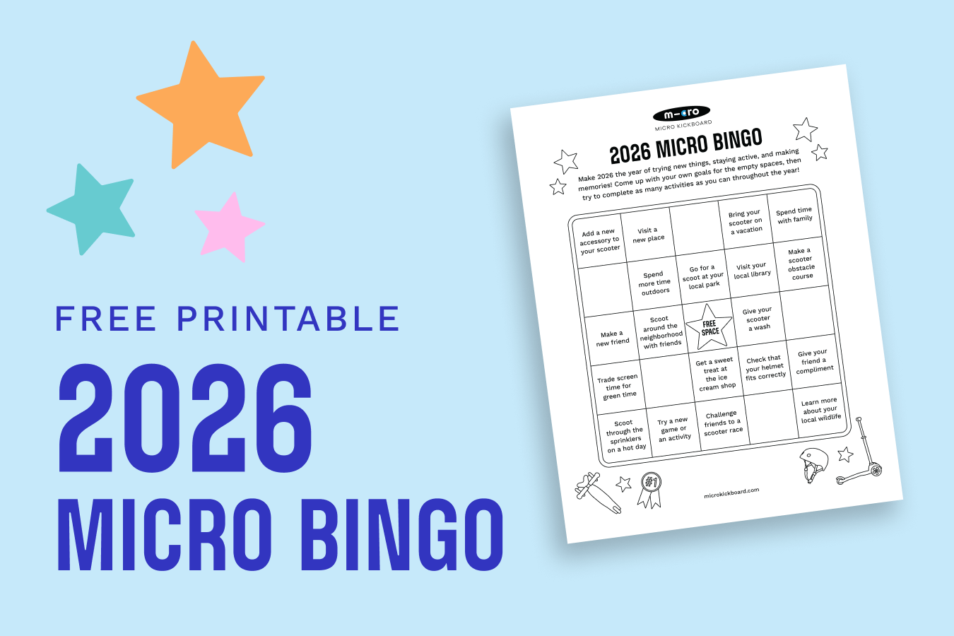 2026 Micro Bingo: Free Print!