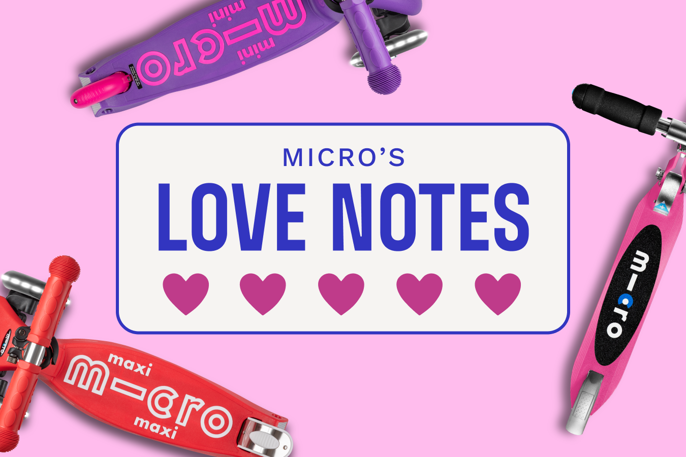 Cover image for a blog titled "Micro's Love Notes (Straight from Reviews)"