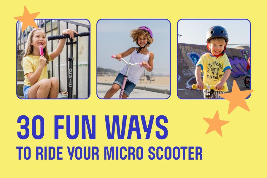 30 Fun Ways to Ride Your Micro Scooter