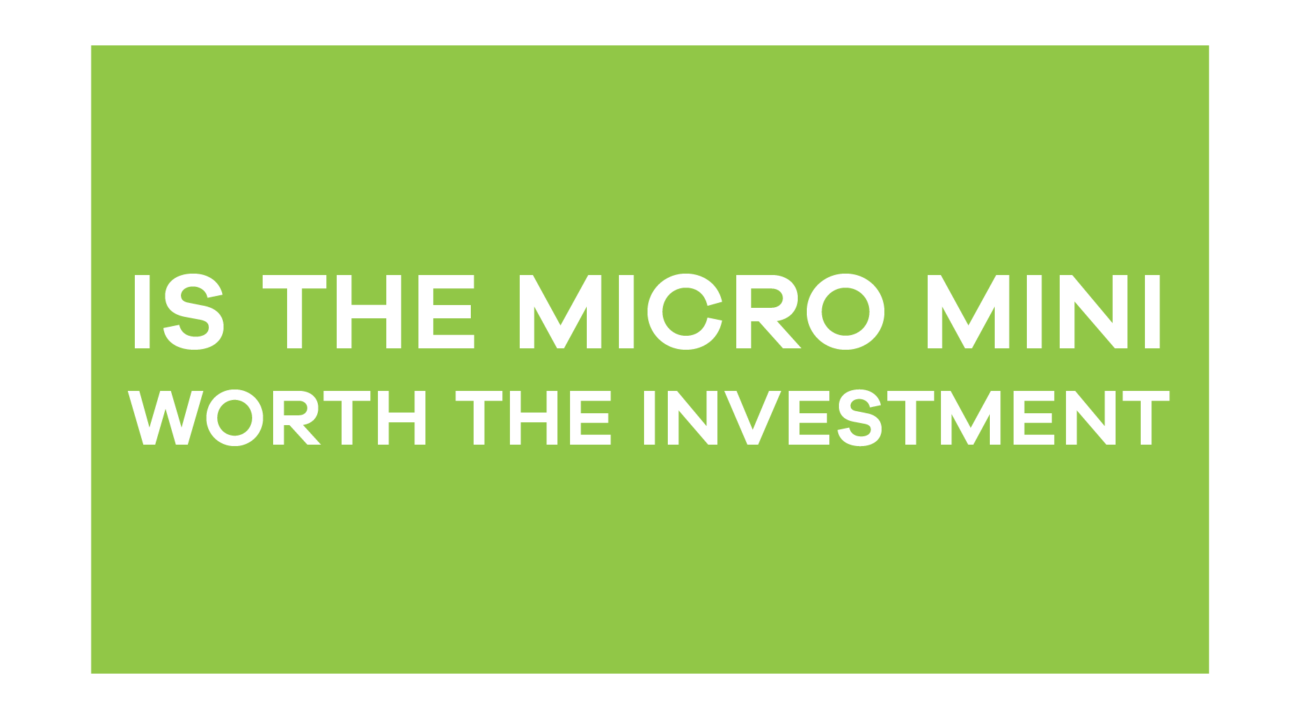 Why Micro? What makes the Micro Mini Kickboard for ages 2-5 the Best Scooter for Young Children?