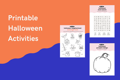 Halloween Printable Activities for Kids