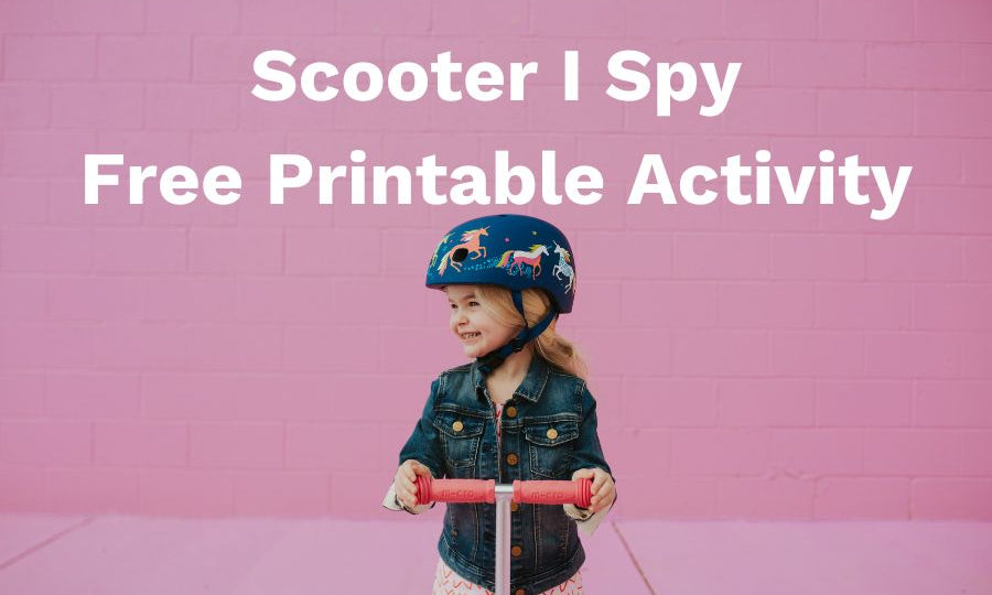 Scooter 'I Spy' 🛴🎨👀 Free Printable Activity!