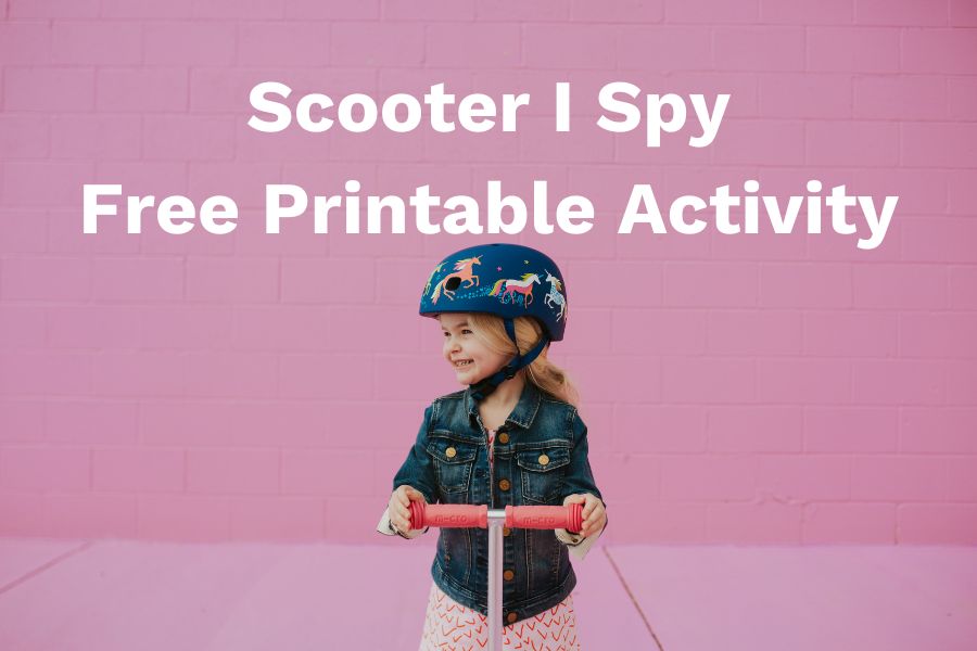 Scooter 'I Spy' 🛴🎨👀 Free Printable Activity!