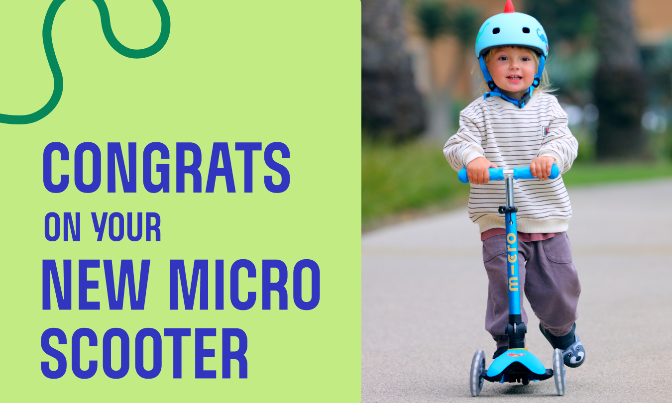 Congrats On Your New Micro Scooter! Miles of Smiles Are Ahead🛴🤩