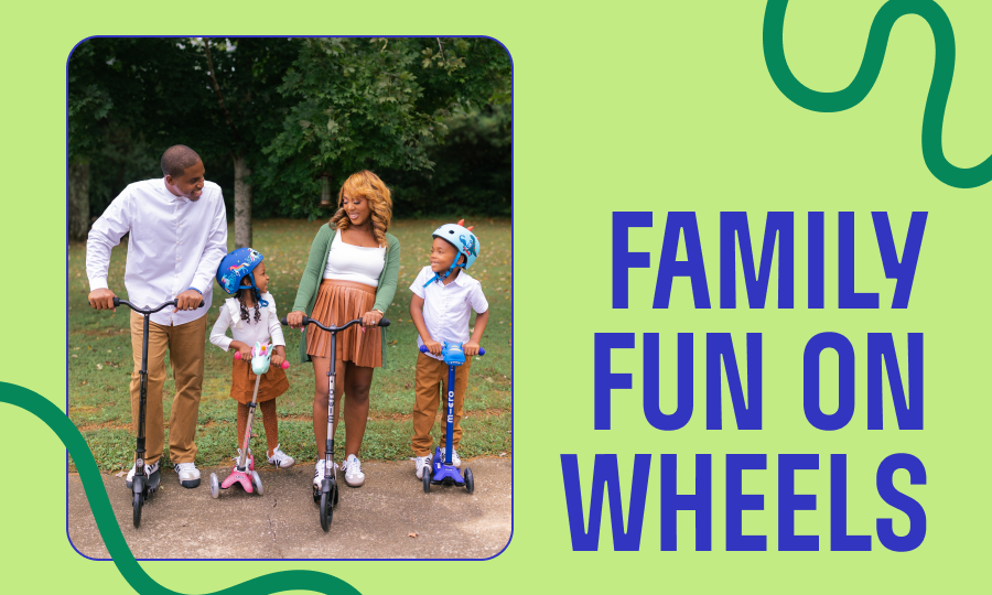 Family Fun on Wheels: 5 Tips for Scooting Together