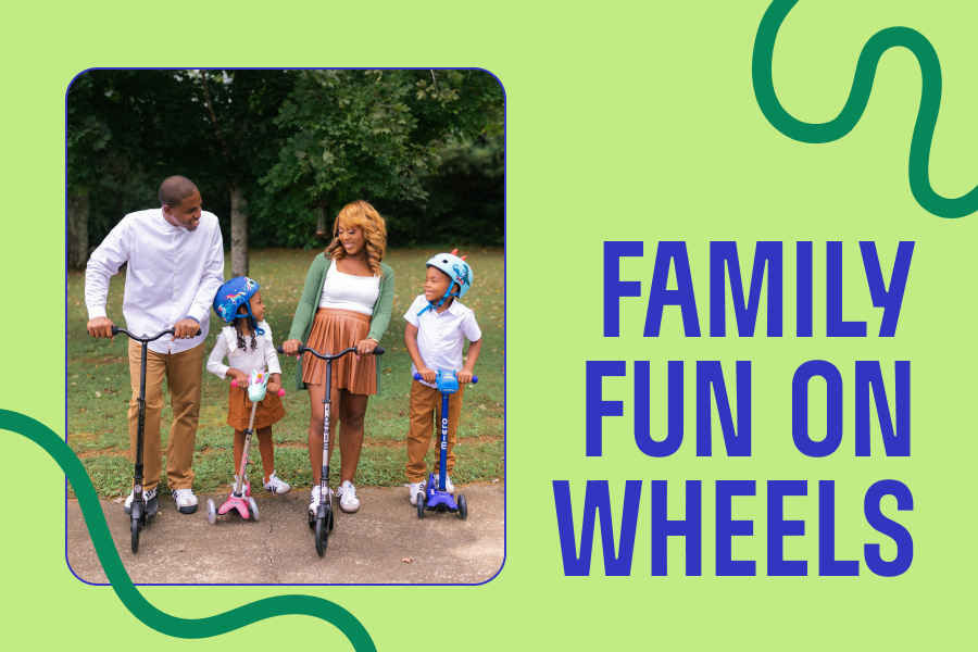 Family Fun on Wheels: 5 Tips for Scooting Together