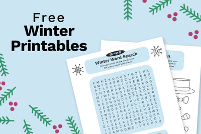 FREE Winter Printable Activities
