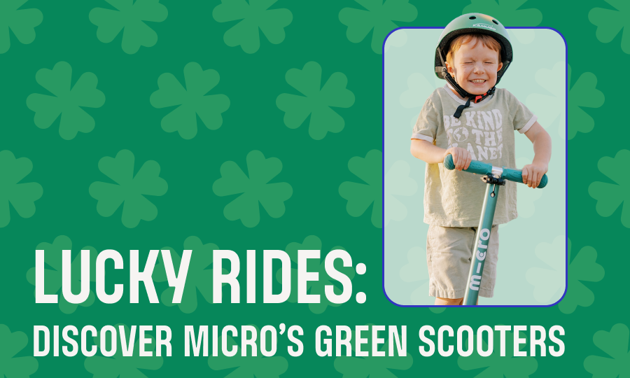 Lucky Rides: Discover Micro's Green Scooters