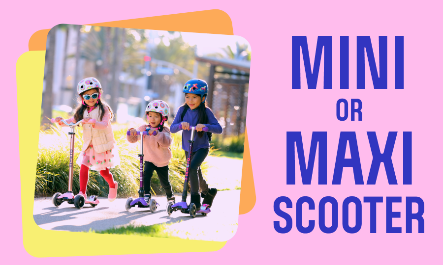 Should I Choose a Mini or Maxi Scooter for My Child?