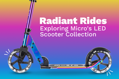 Radiant Rides: Exploring Micro Kickboard's LED Scooters