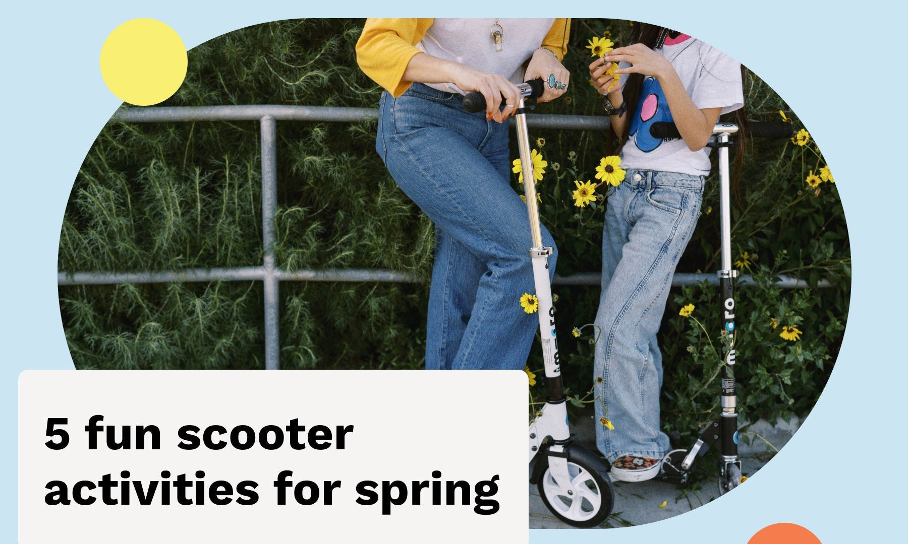 5 Fun Scooter Activities for Spring