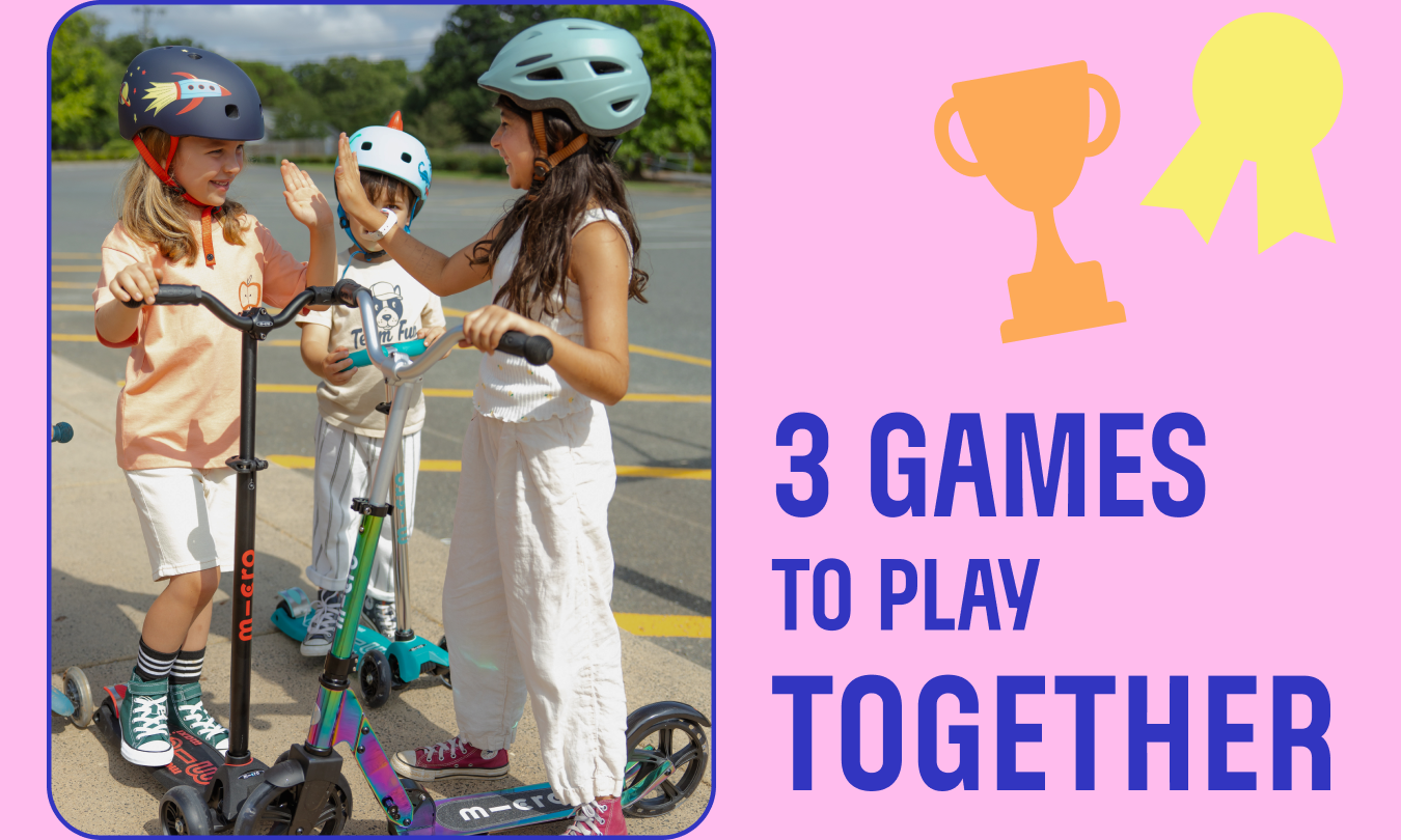 Scoot Squad Inspiration: 3 Scooter Games to Play Together