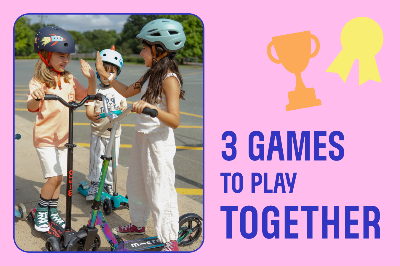 Scoot Squad Inspiration: 3 Scooter Games to Play Together