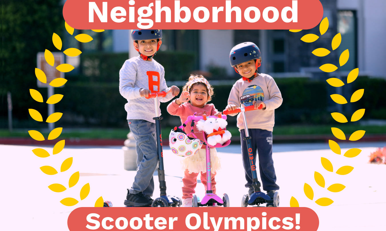 Neighborhood Scooter Olympics