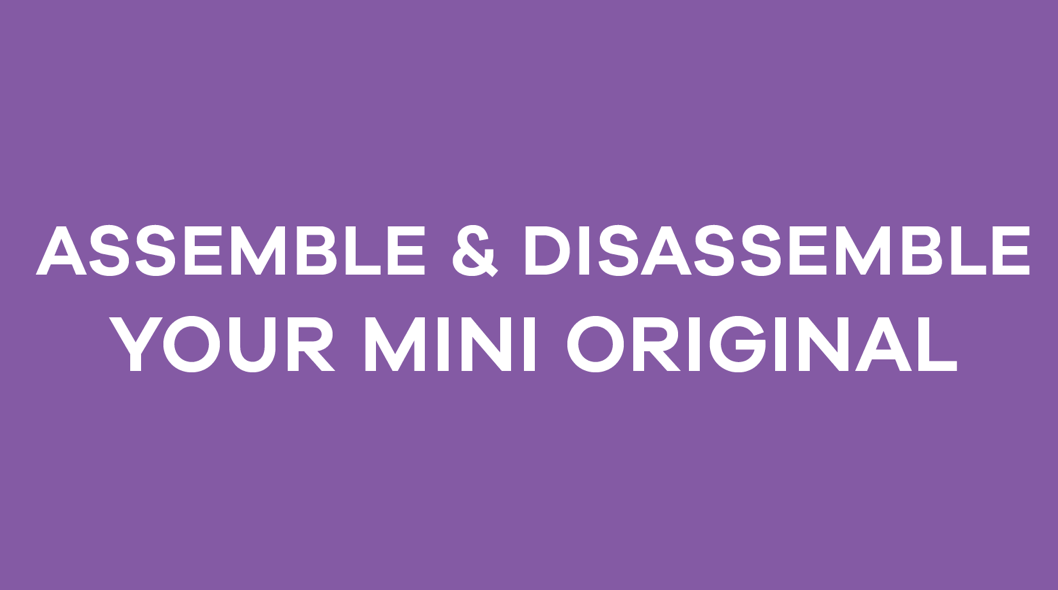 Assemble & Disassemble Your Mini Scooter