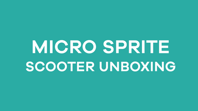 Micro Sprite Scooter Unboxing