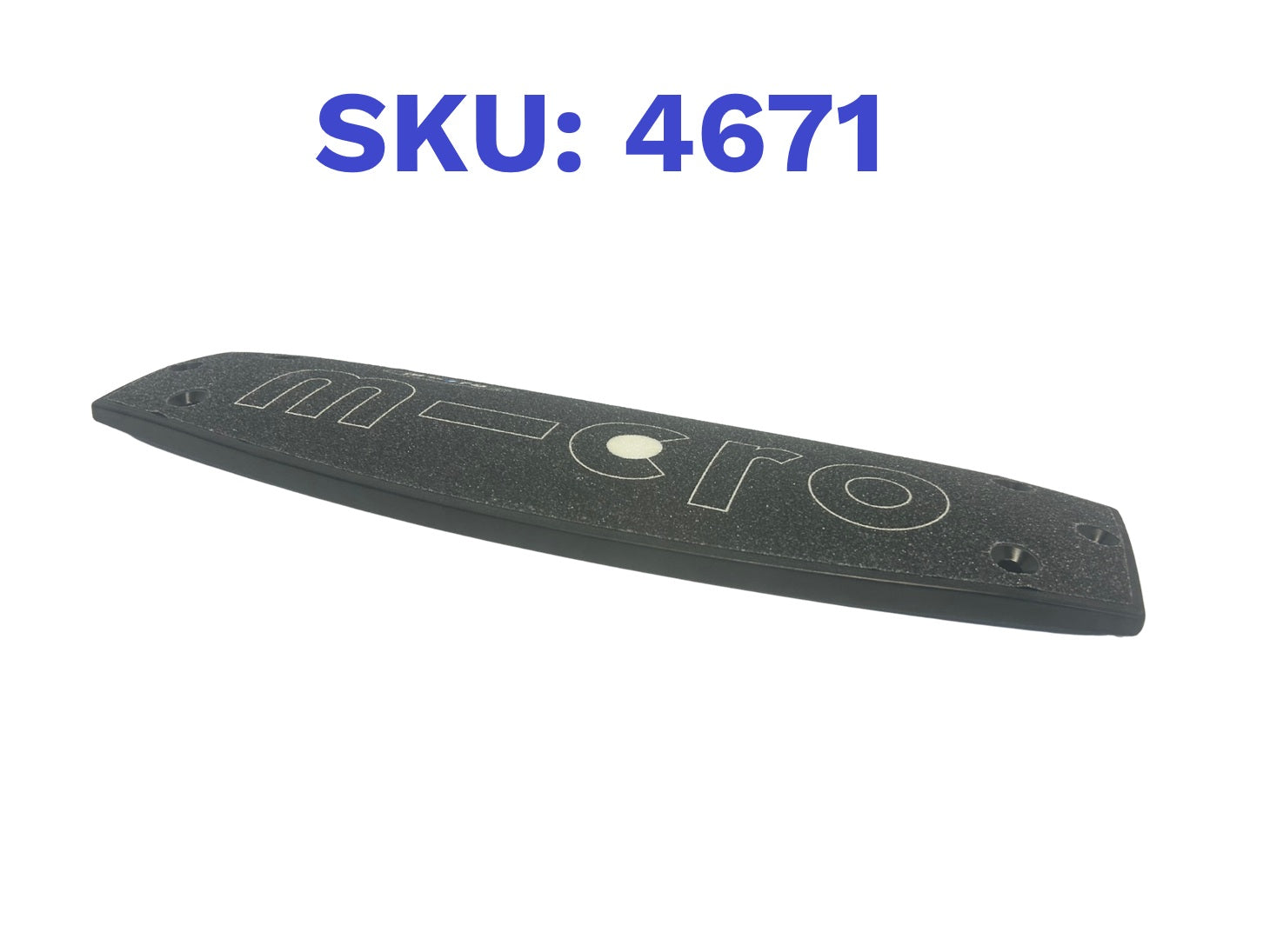Parts: Deck (with griptape) for Monster Kickboard