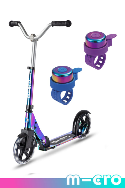 Micro Cruiser Neochrome LED Scooter + Neochrome Bell product image