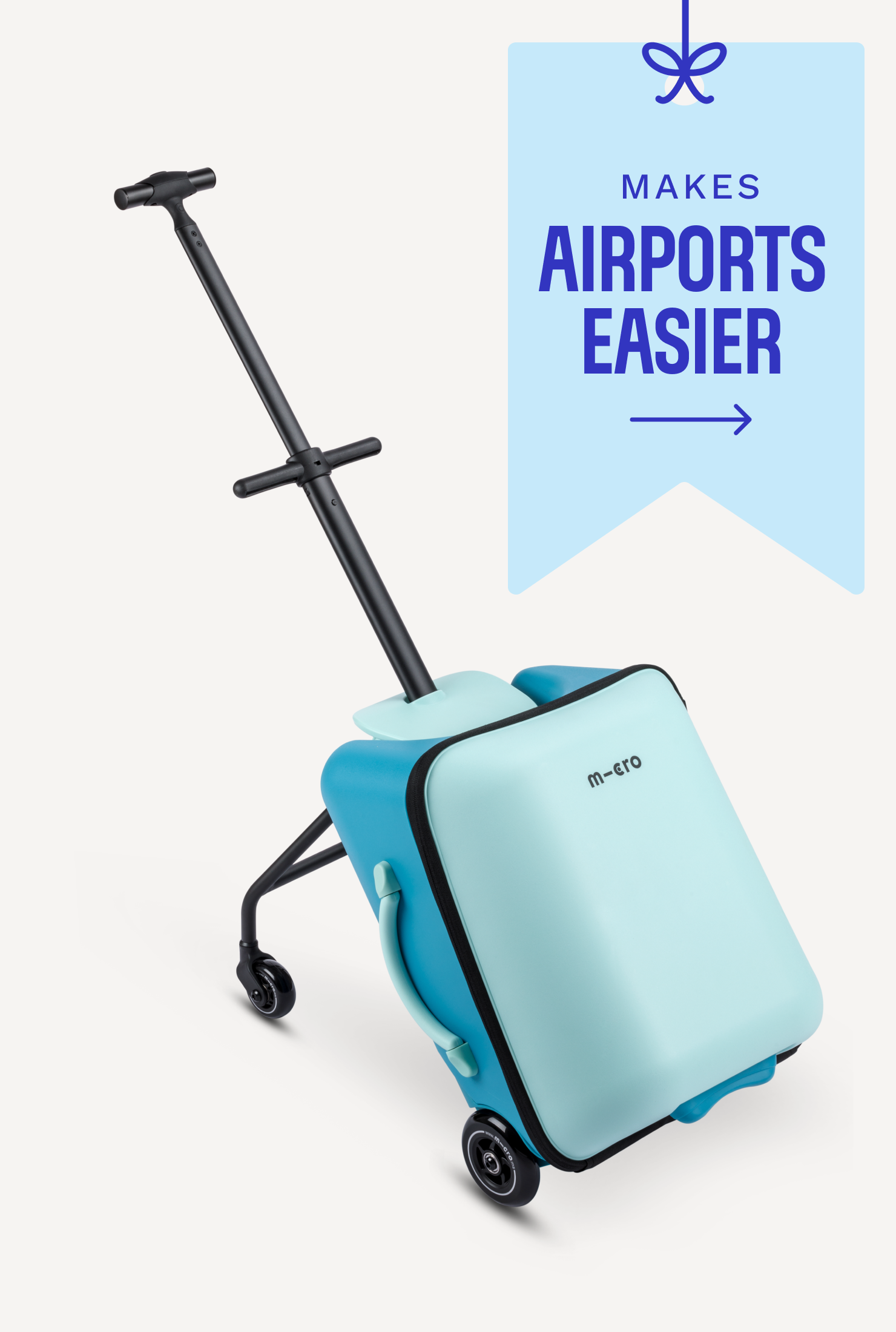 More Ride Cart Micro Allrounder Ride-On Travel Cart â Micro Kickboard
