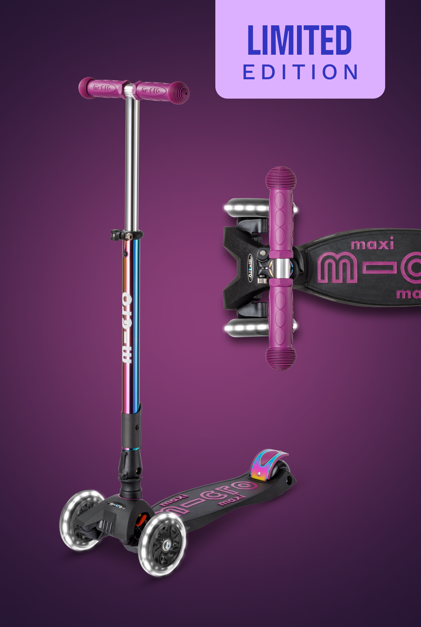 Limited Edition: Micro Maxi Foldable LED Neochrome