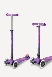 Micro Maxi Foldable LED Scooter