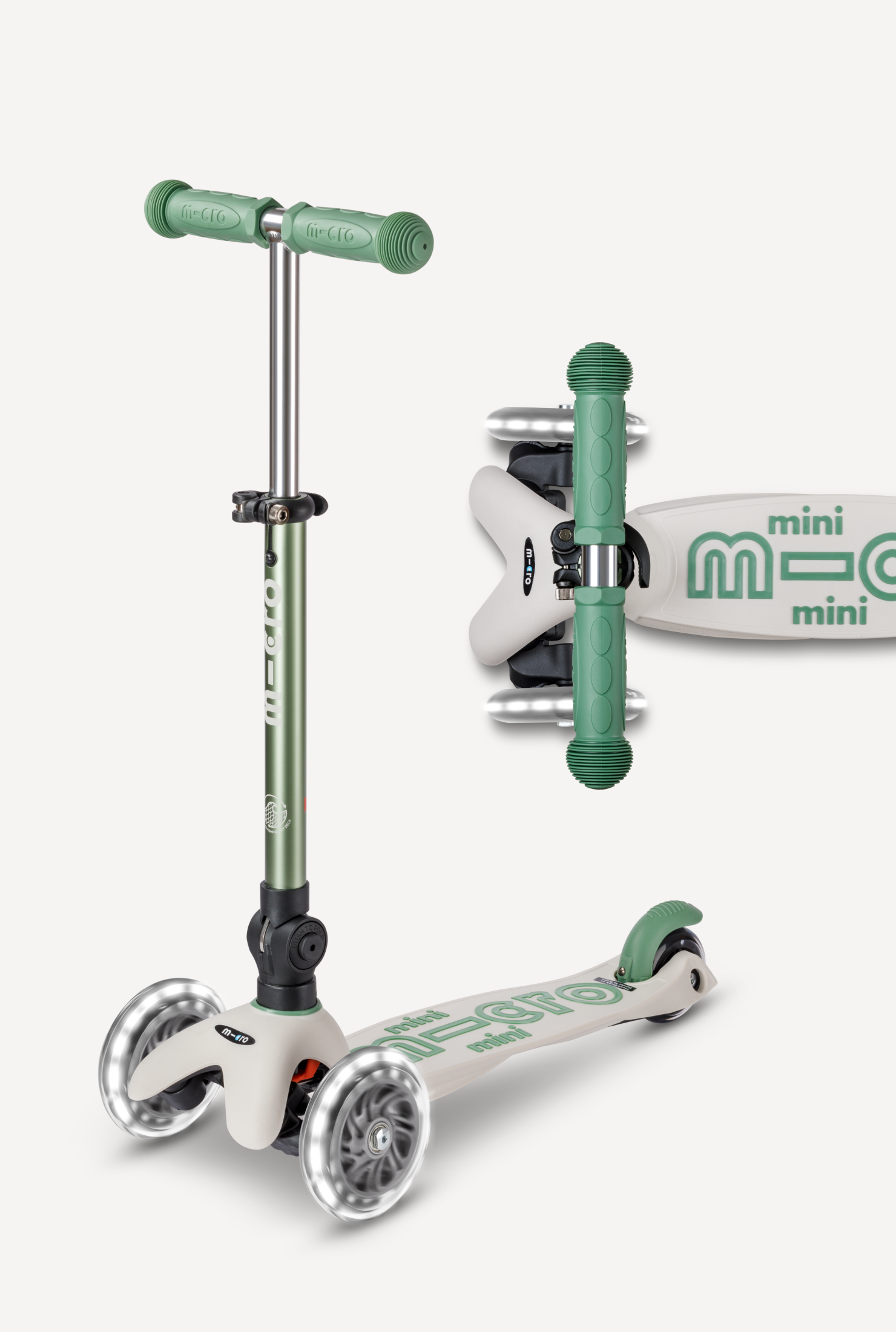 Micro Mini Foldable ECO LED Scooter