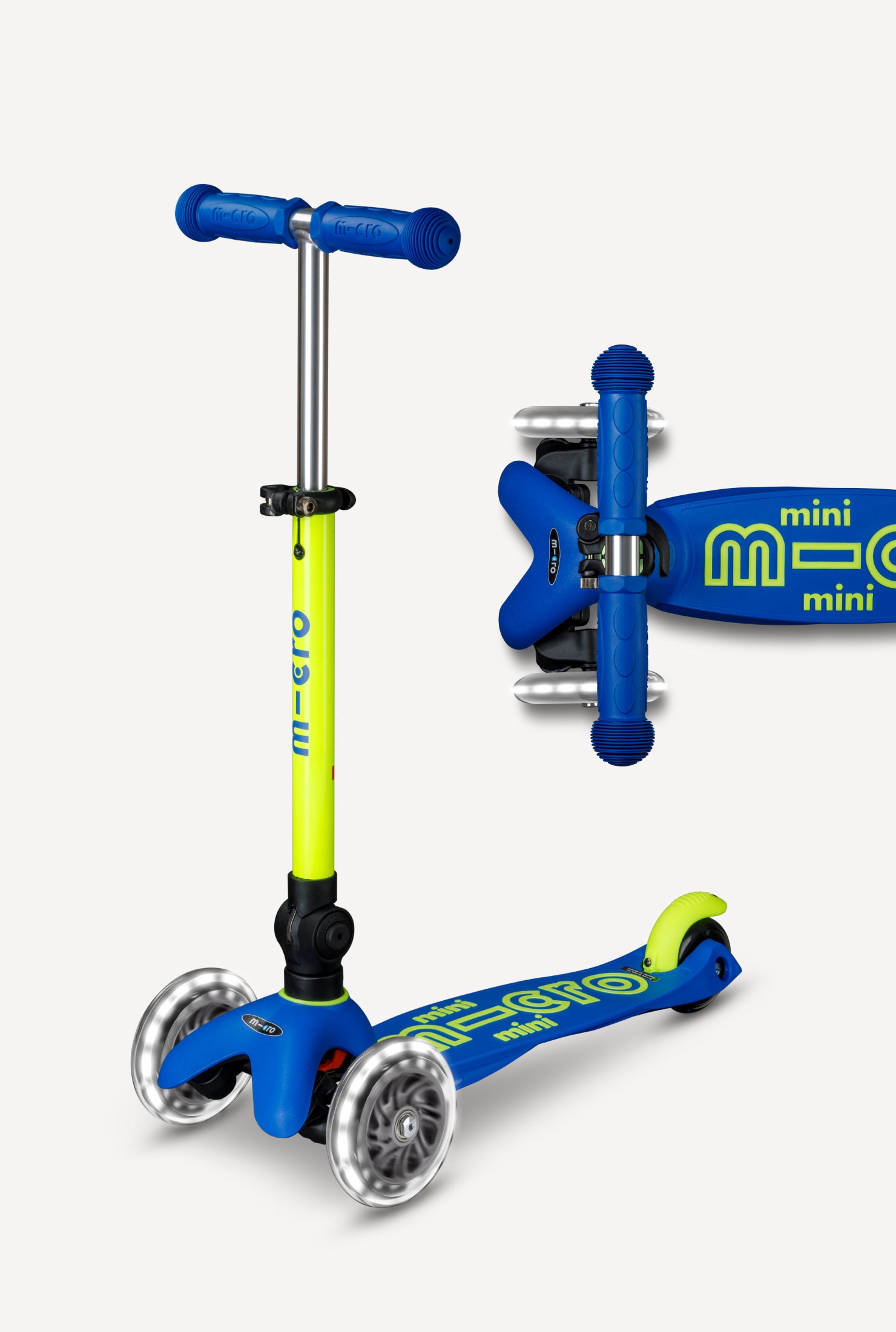 Micro Mini Foldable LED Scooter