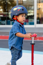 Micro Mini Foldable LED Scooter