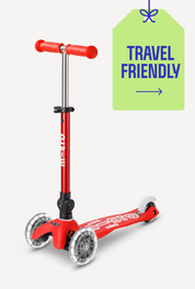 Micro Mini Foldable LED Scooter