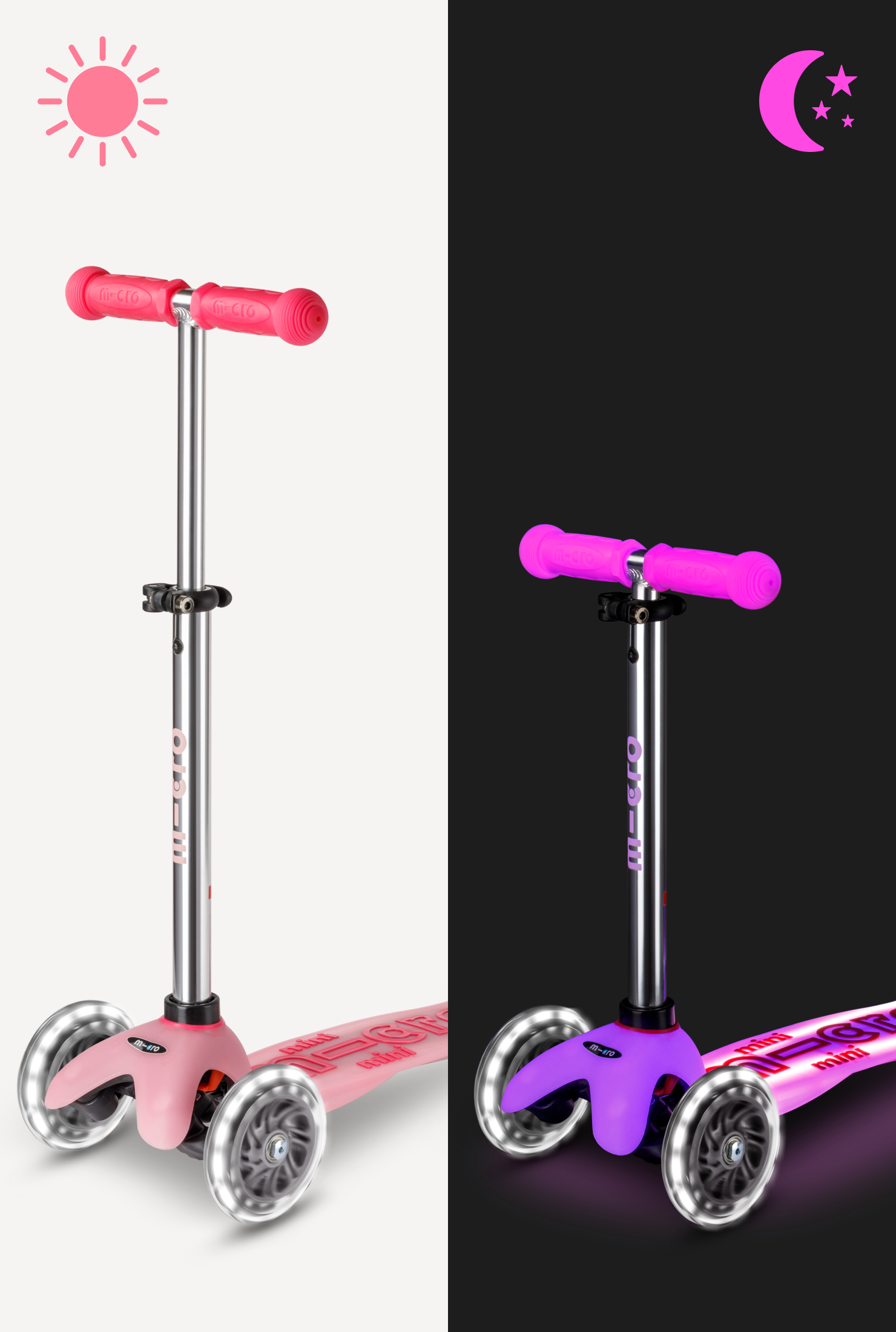 Micro Mini Glow Plus LED Scooter – Micro Kickboard