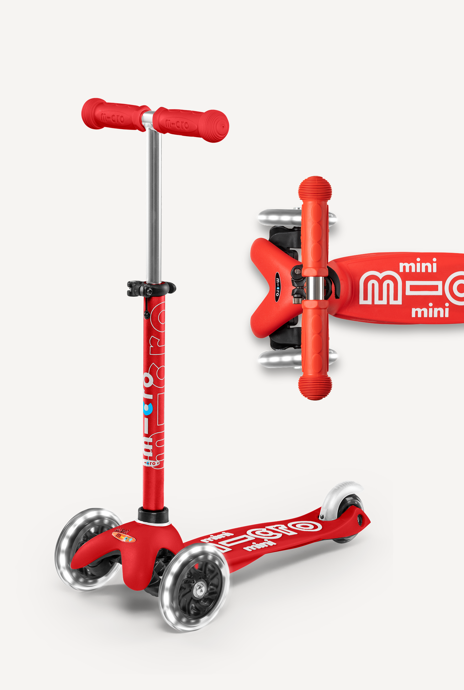Micro Mini LED Scooter | Toddler + Child Scooter | Micro Kickboard