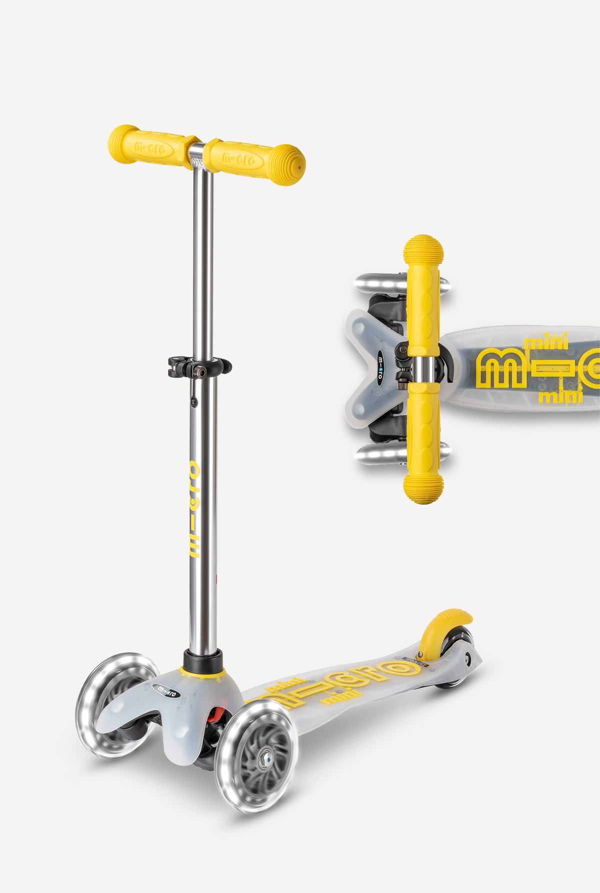 Micro Mini LED Scooter | Toddler + Child Scooter | Micro Kickboard