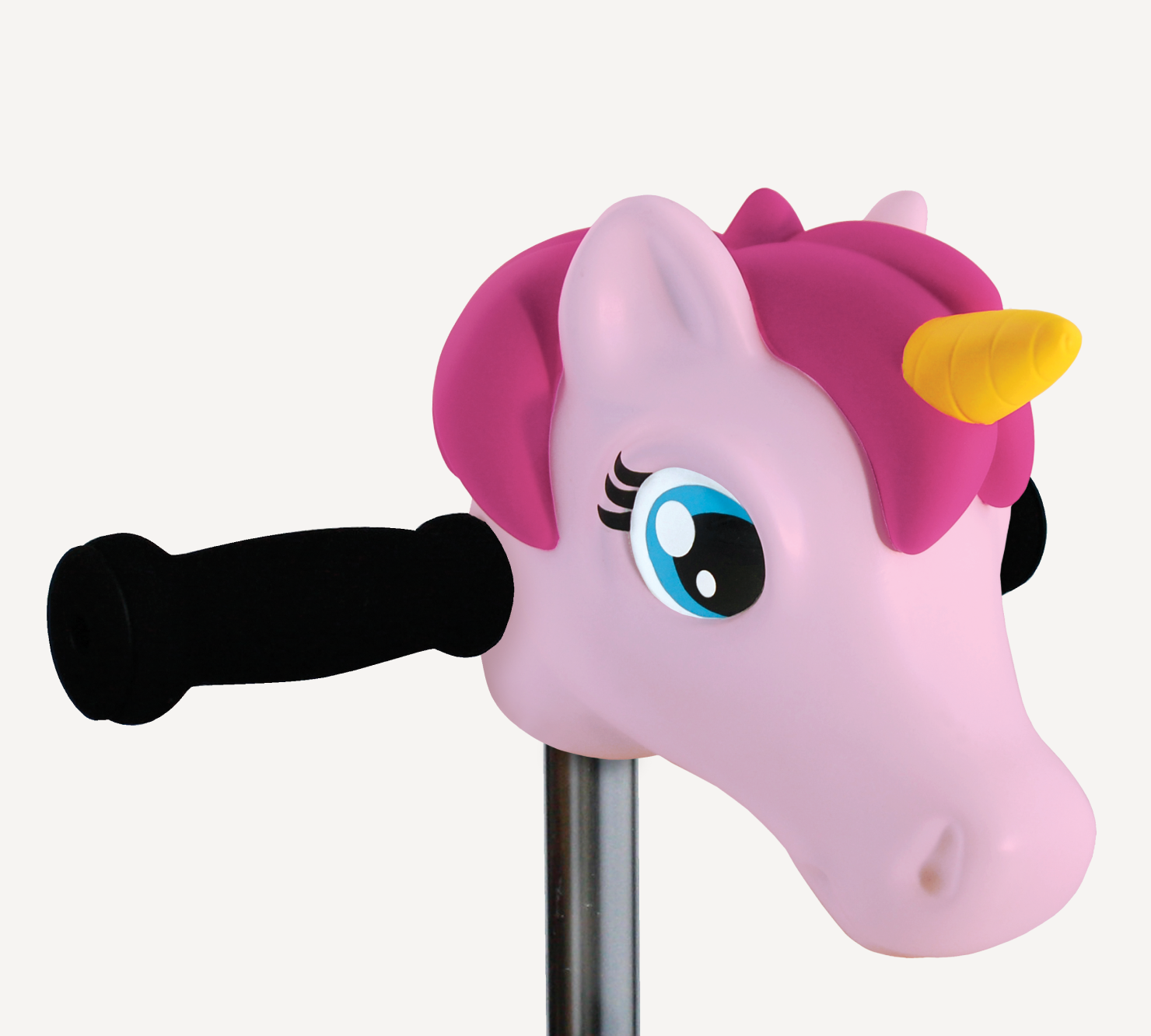 Scootaheadz light pink unicorn .