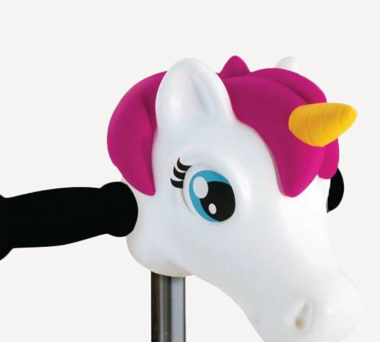 Scootaheadz white unicorn .