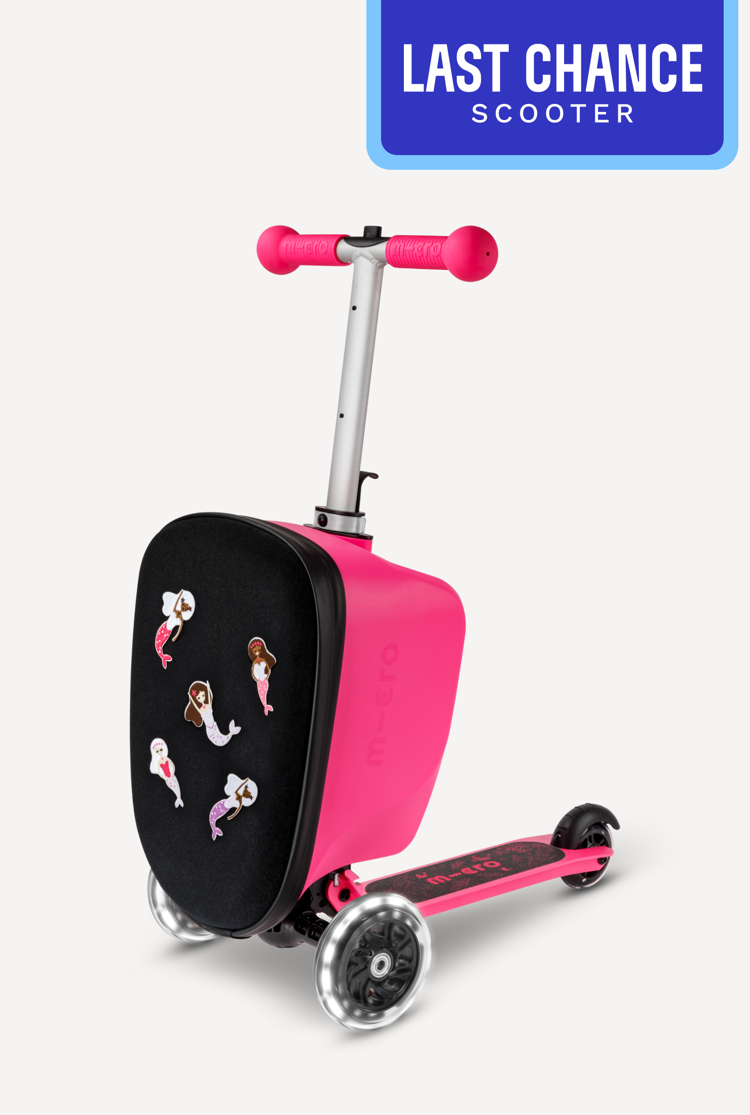 Micro Scooter Luggage Junior LED Patch & Play (Last Chance)