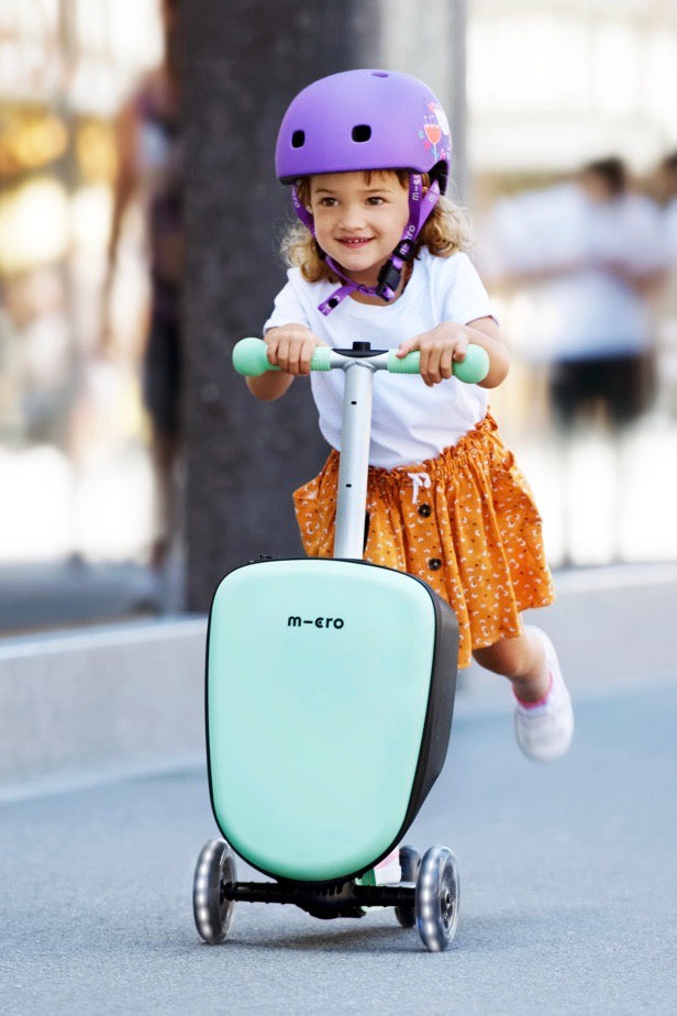 Micro Scooter Luggage Junior LED Micro Kickboard