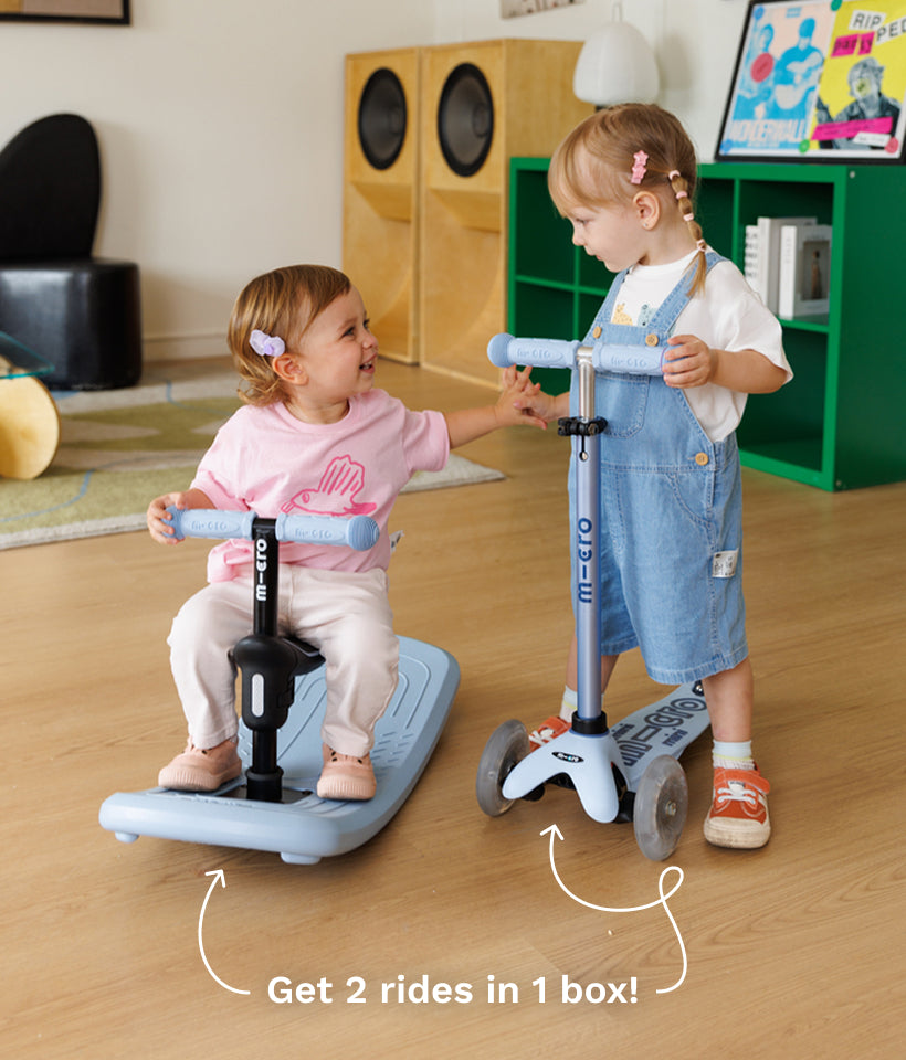 Micro Mini Rock & Go LED Scooter | Micro Kickboard